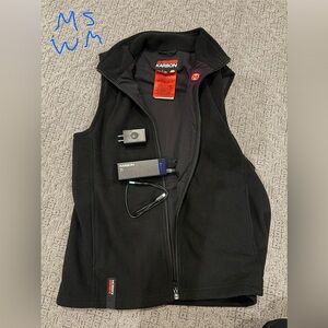 Karbon Black Heated Vest